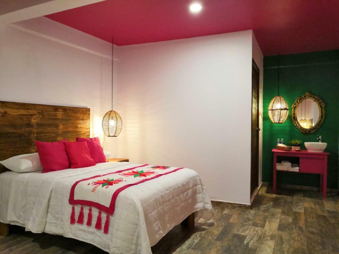 Hotel Boutique Santa Lucia Aquismon Buitenkant foto