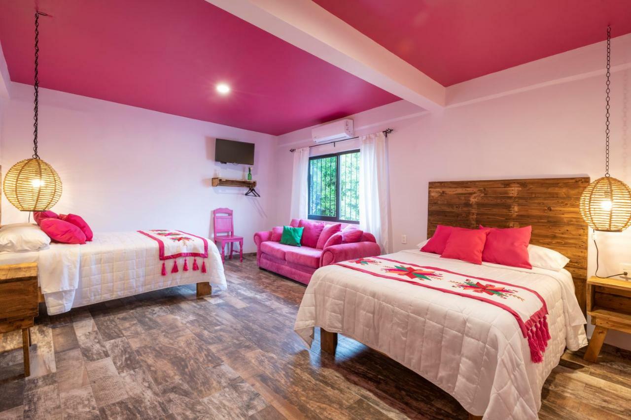 Hotel Boutique Santa Lucia Aquismon Buitenkant foto