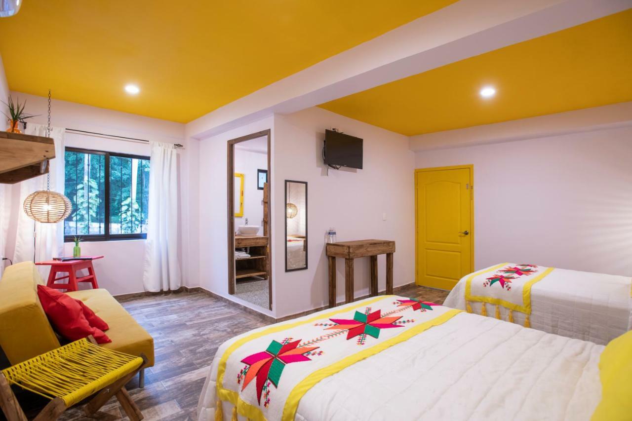 Hotel Boutique Santa Lucia Aquismon Buitenkant foto
